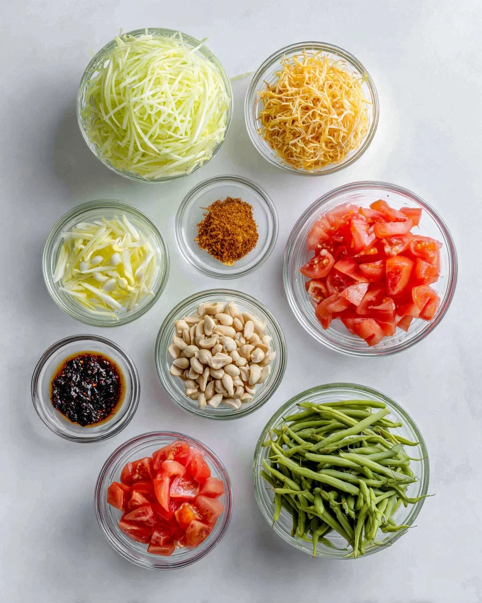 Authentic Thai Papaya Salad (Som Tum Thai)