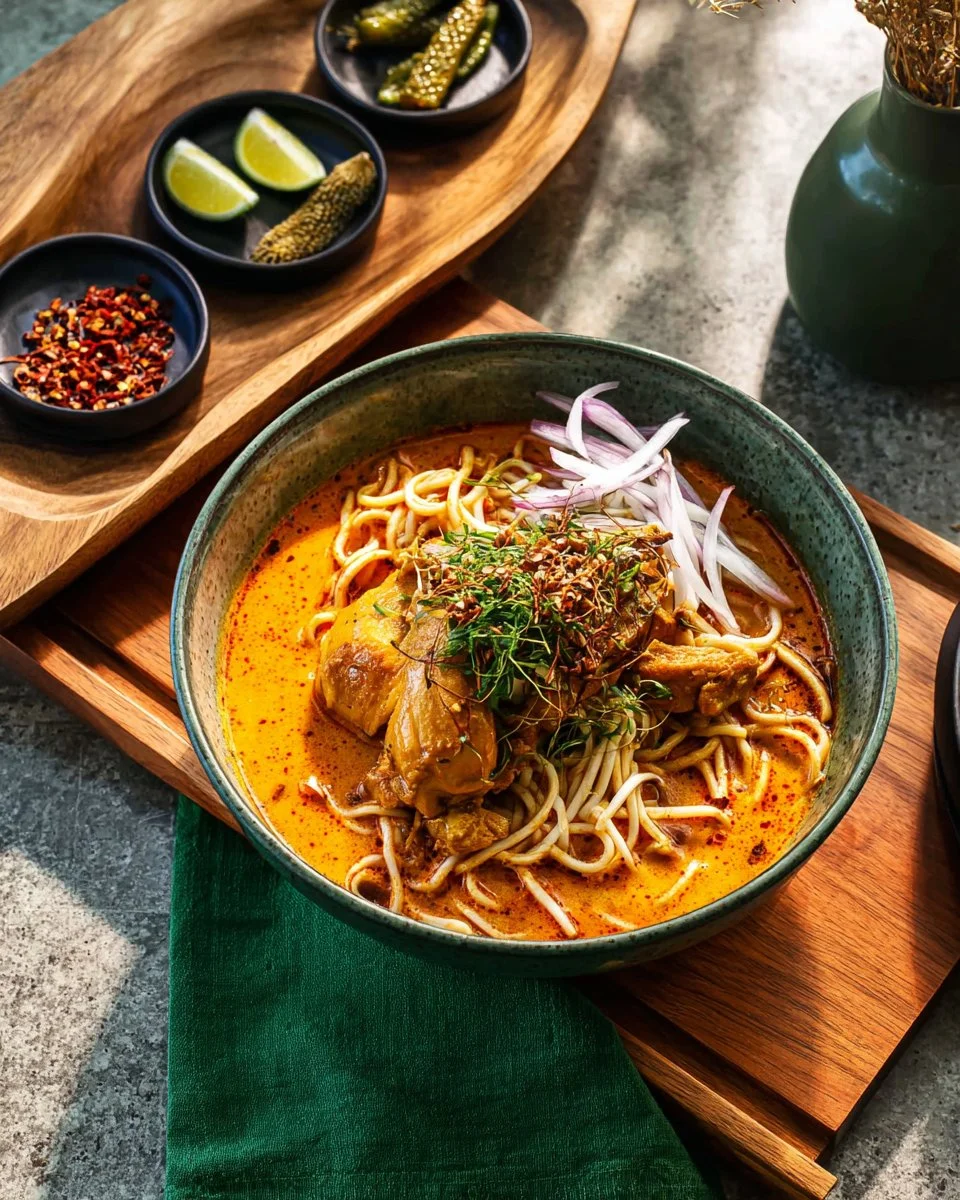 Khao Soi: Northern Thai Curry Noodle Soup