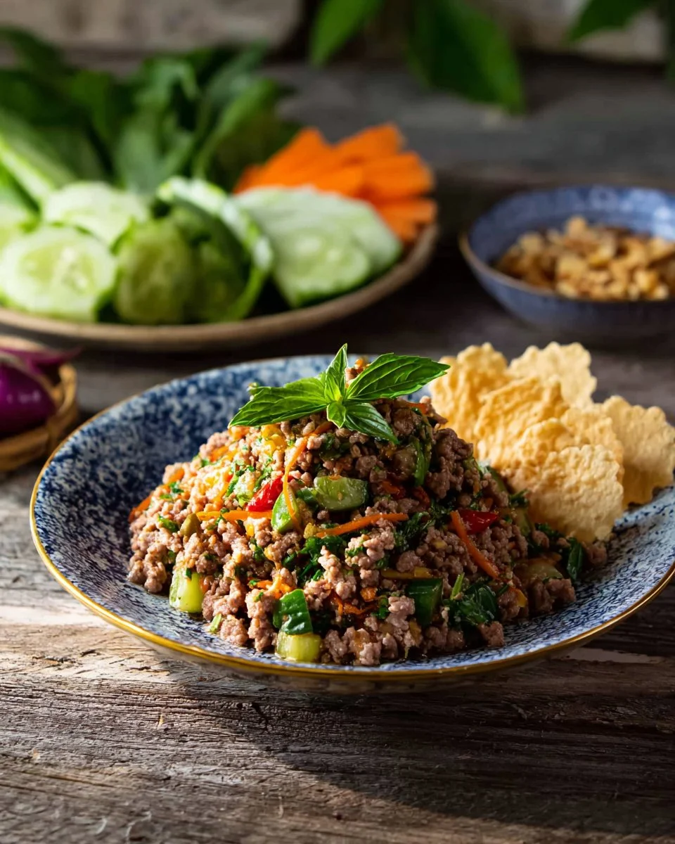 Laab Kua - Northern Thai Laab (Larb)
