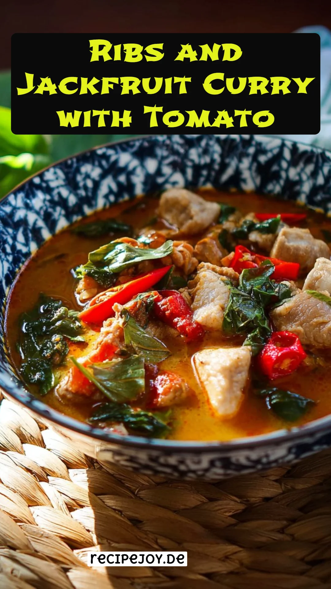 Ribs and Jackfruit Curry with Tomato
