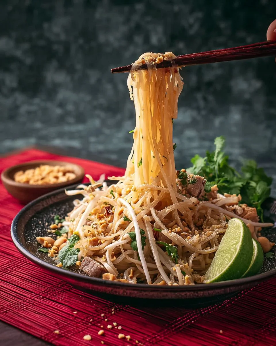 Soupless Tom Yum Noodles