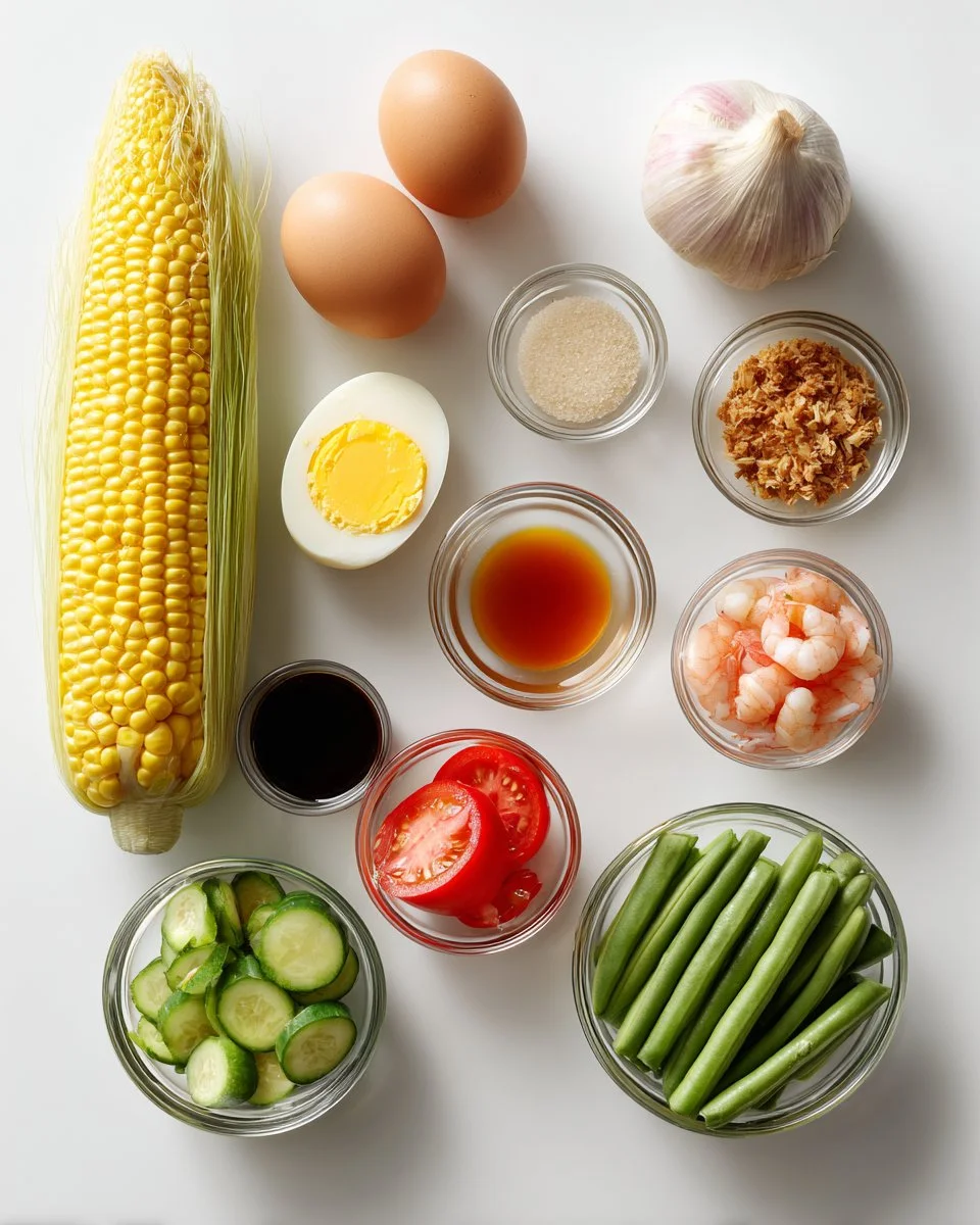 Thai Corn Cucumber Salad