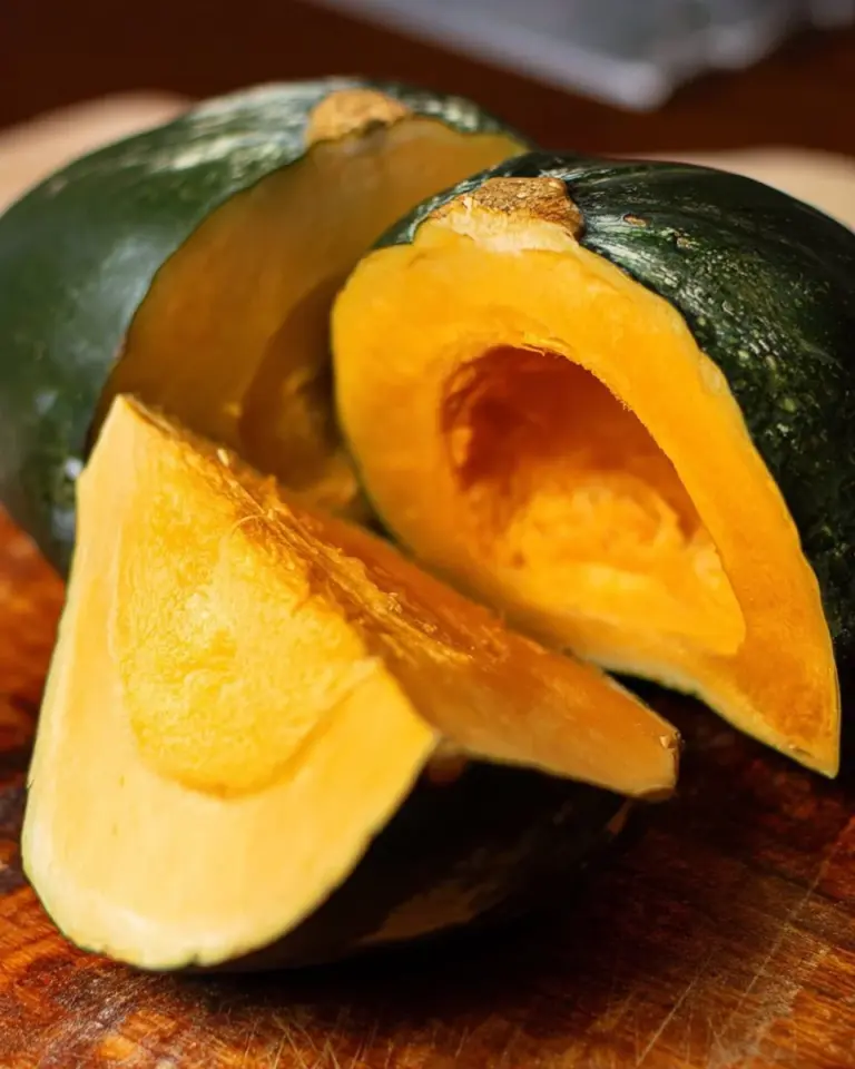 Delicious Thai custard baked in a pumpkin for a unique dessert experience