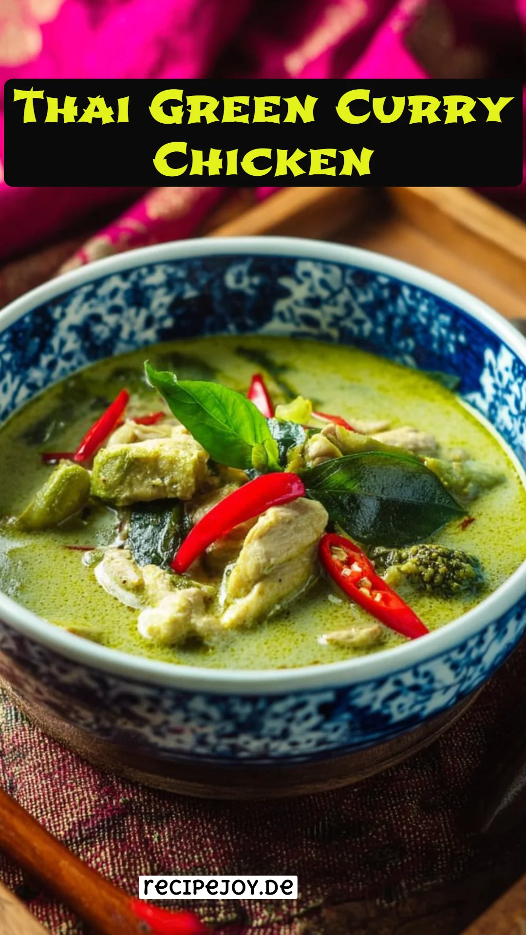 Thai Green Curry Chicken