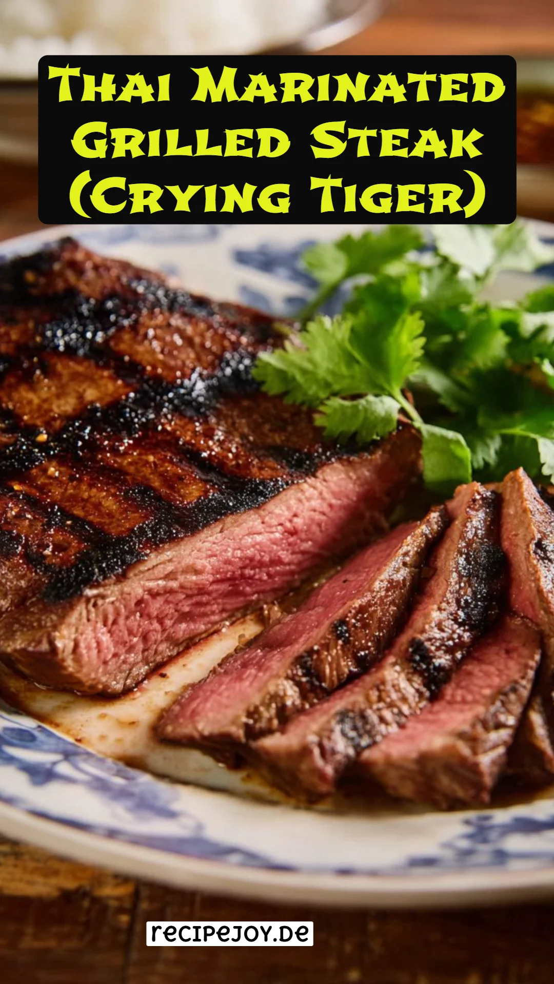 Thai Marinated Grilled Steak (Crying Tiger)