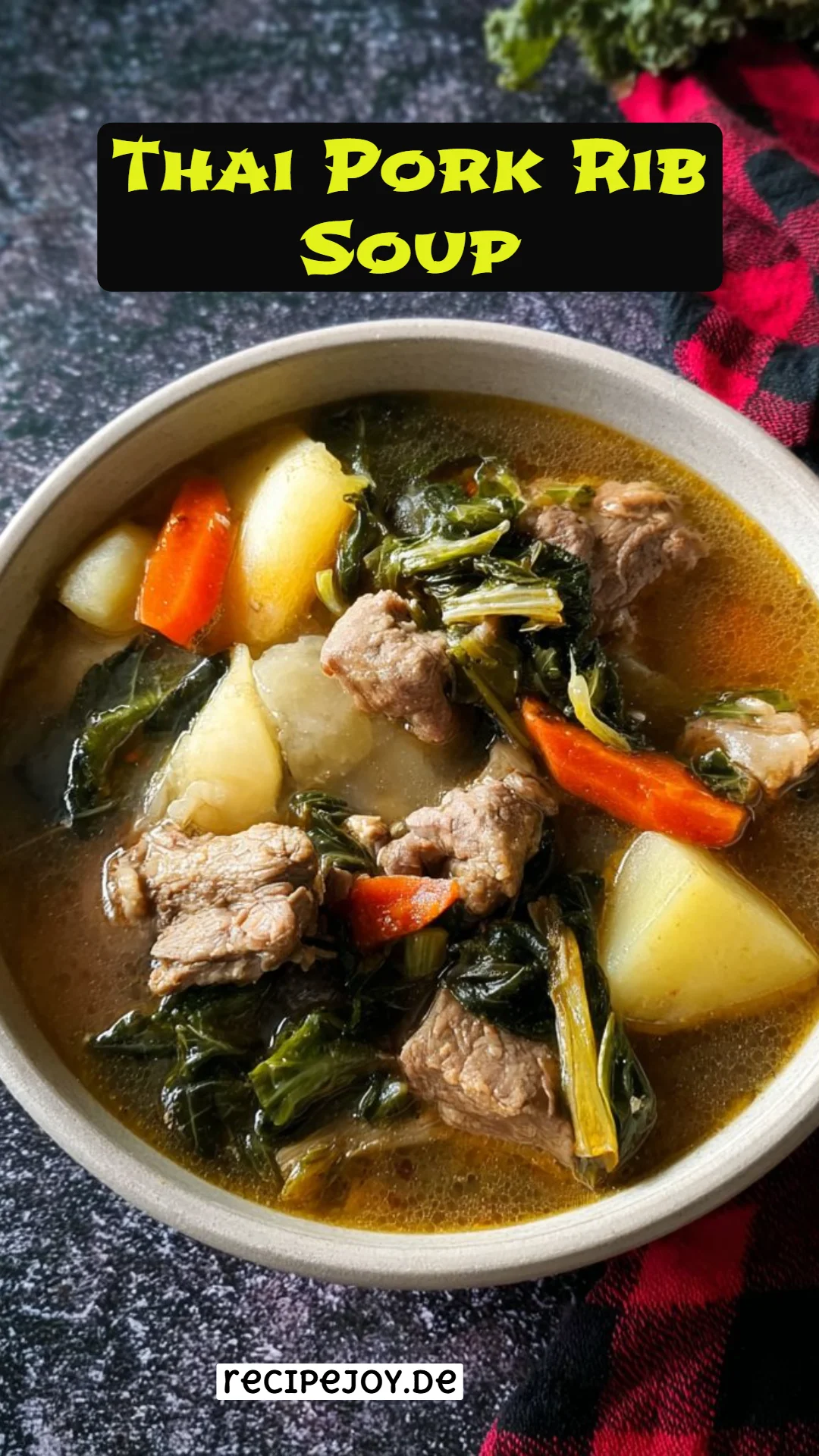 Thai Pork Rib Soup