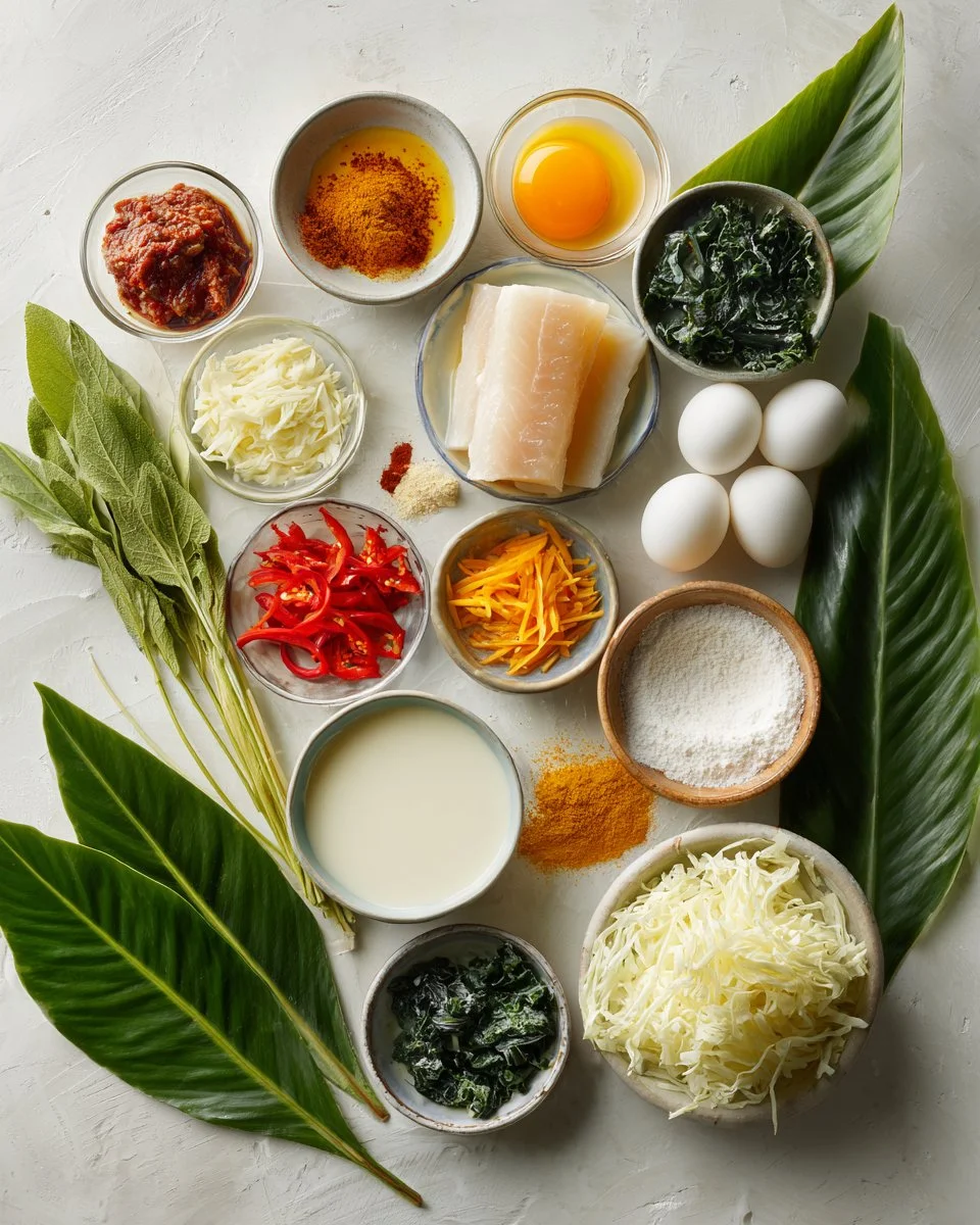 Thai Steamed Red Curry (haw mok)