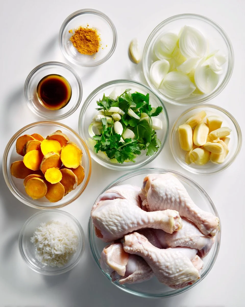 Thai Turmeric Chicken Soup (Chicken with Turmeric)