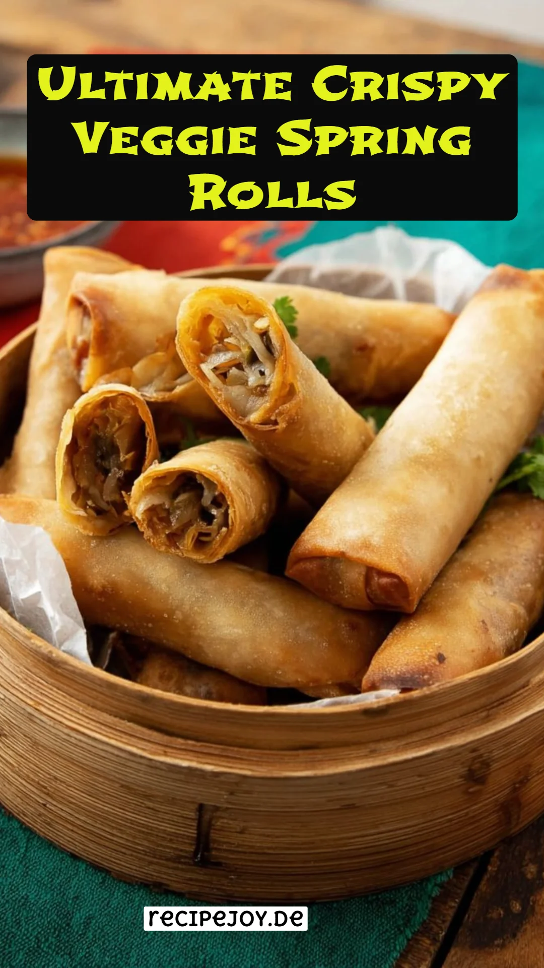 Ultimate Crispy Veggie Spring Rolls
