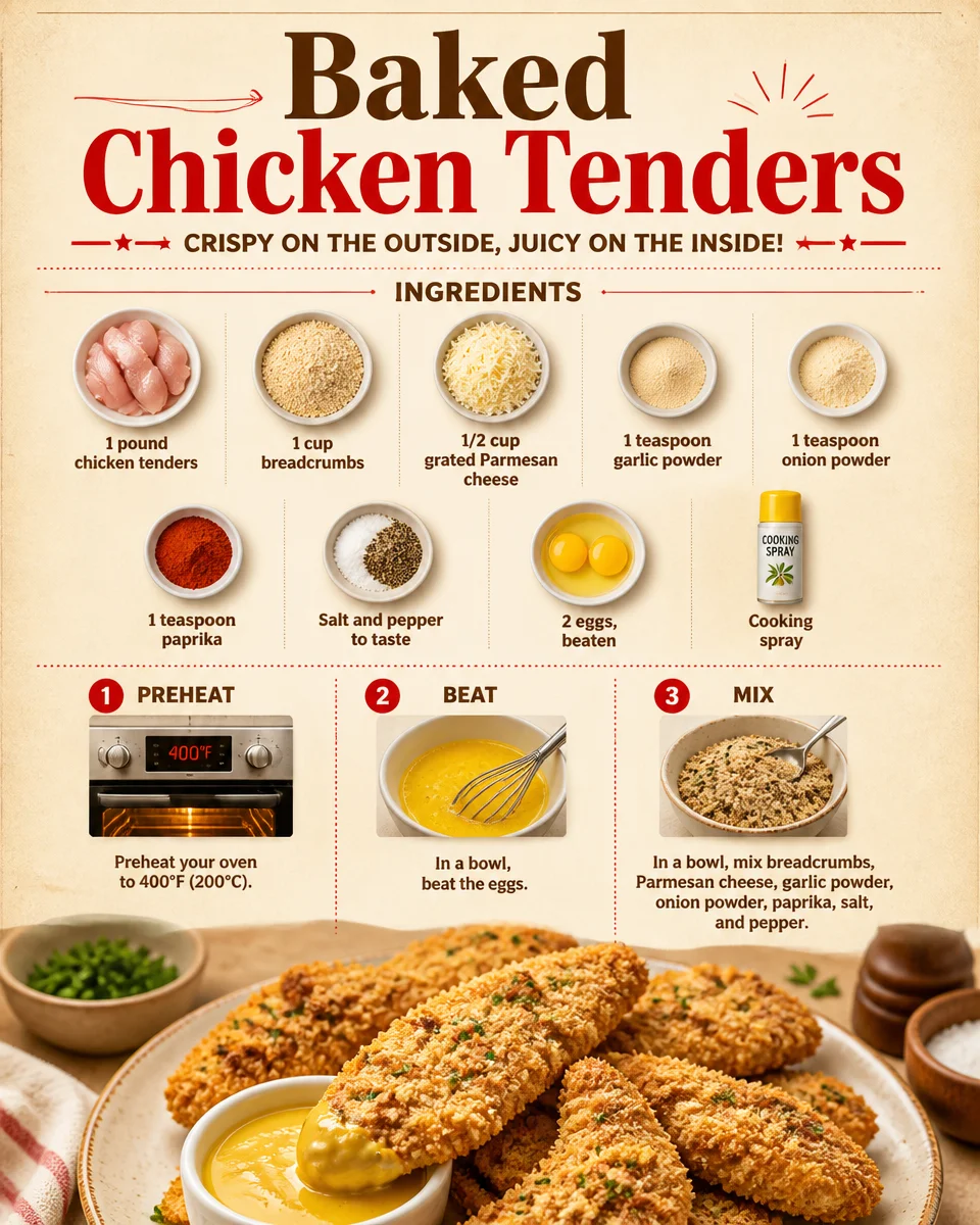 Baked Chicken Tenders