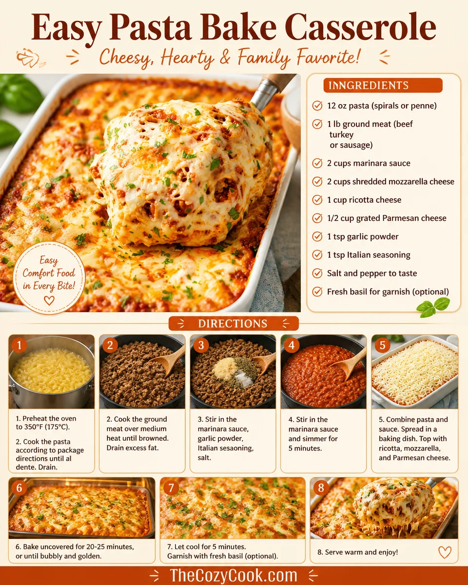 Easy Pasta Bake Casserole