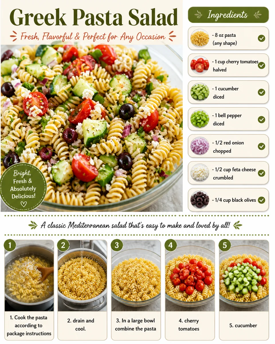 Greek Pasta Salad