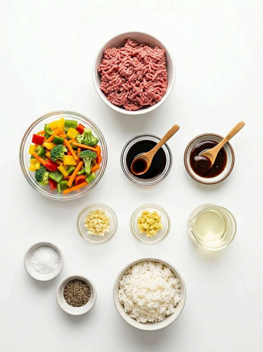 Ground Beef Stir Fry