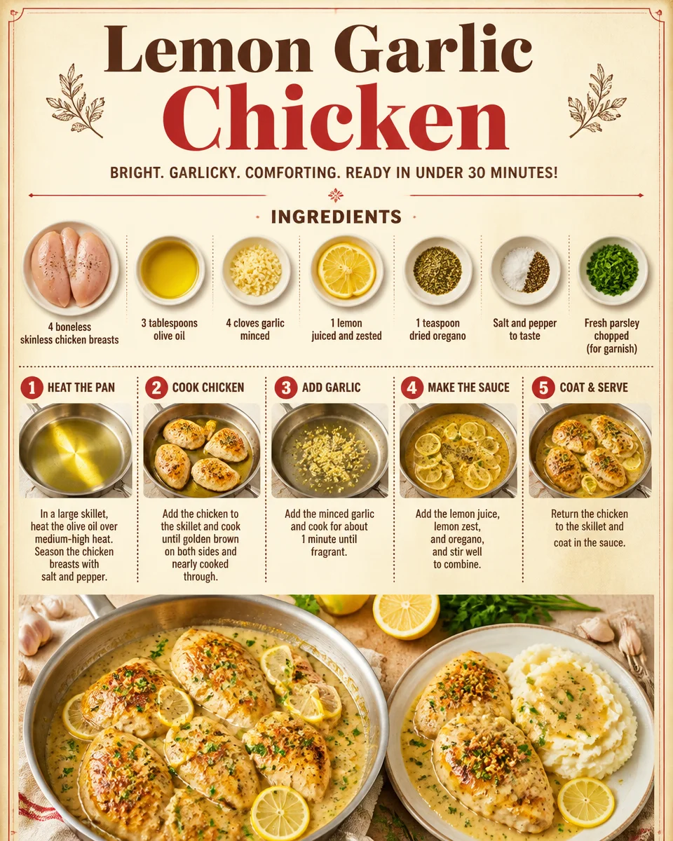 Lemon Garlic Chicken