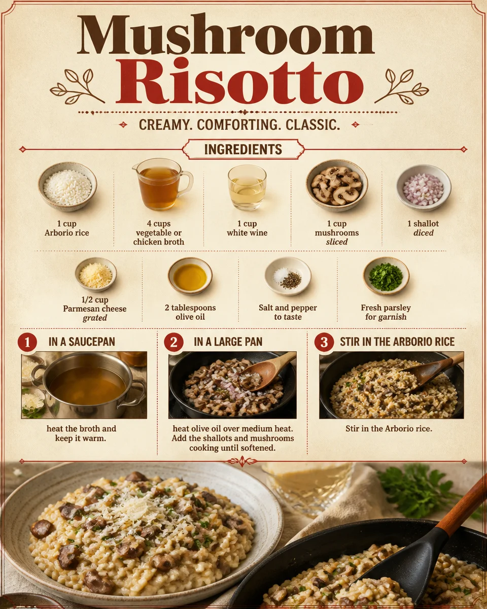 Mushroom Risotto