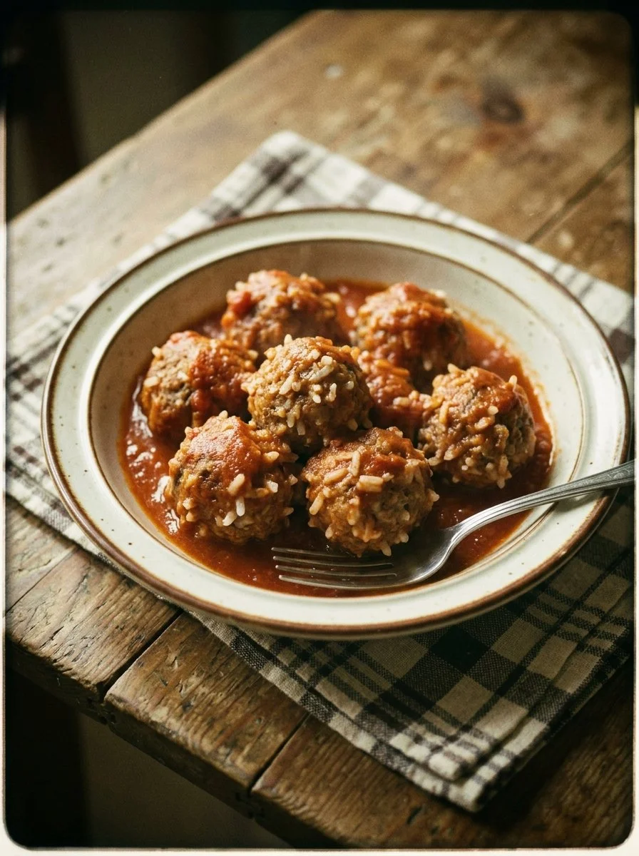 Porcupine Meatballs