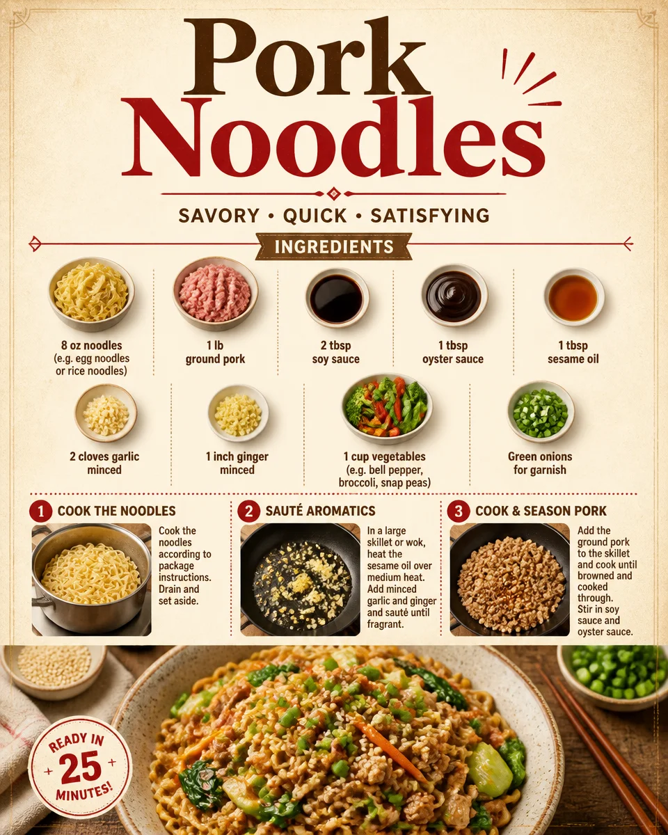 Pork Noodles