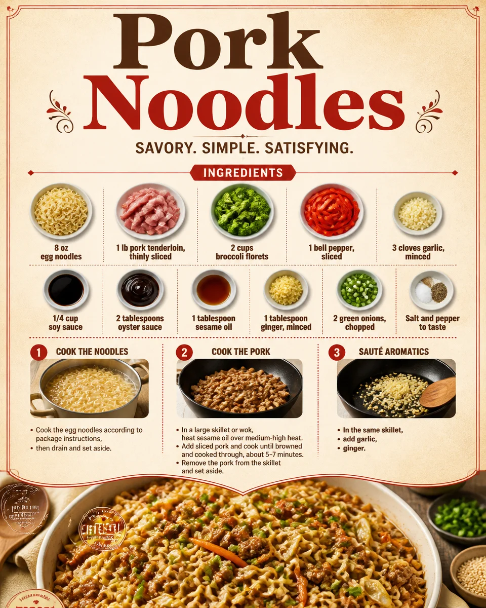 Pork Noodles
