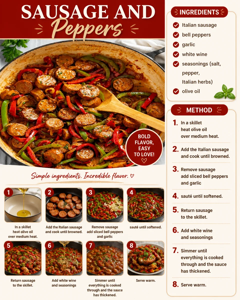 Sausage and Peppers