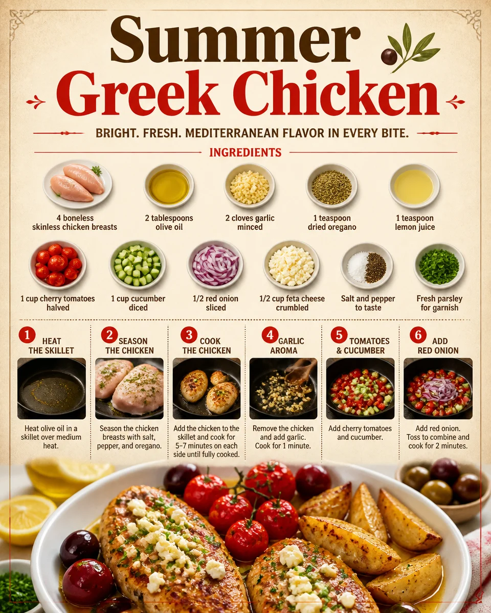 Summer Greek Chicken