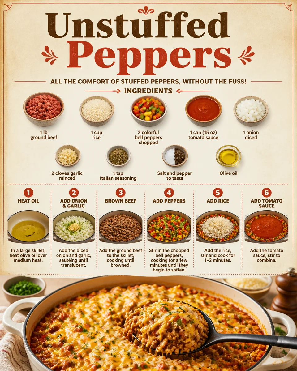 Unstuffed Peppers
